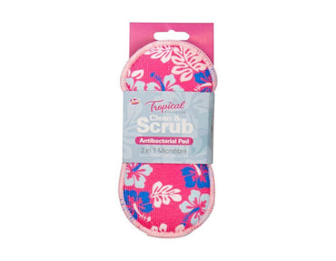 2 in 1 Microfiber Scouring pad Kitchen Cleaning Scrub pad - ZYBUX